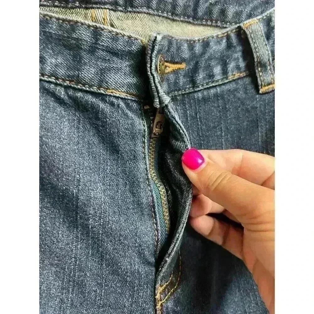 Michael Kors Bootcut Jeans MK Pocket Size 14